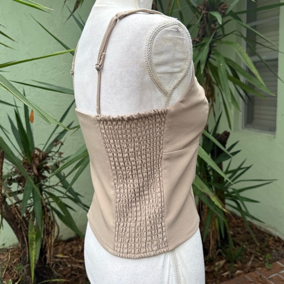 Abercrombie & Fitch Taupe Tan Bustier Tank - Picture 10 of 14